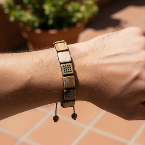 Bracciale da uomo con pietra Picture