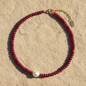 Collana Armonia Perla di Giada