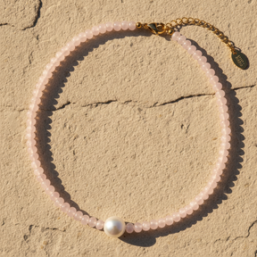 Collana di perle Rose Glow