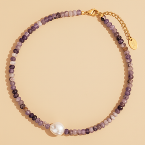 Collana di Perle Amethyst Grace