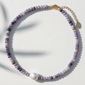 Collana di Perle Amethyst Grace