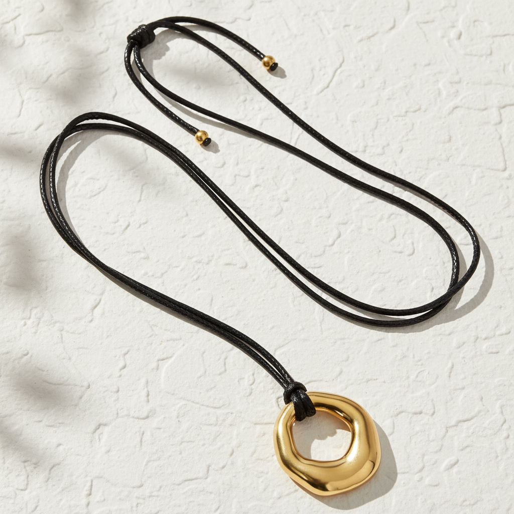Collana con anello biologico
