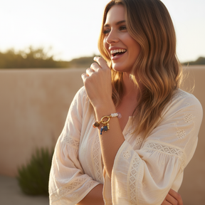 Braccialetto Portafortuna Marea di Ametista