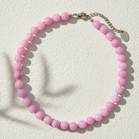 Collana Girocollo di Giada Lilla Beatamente