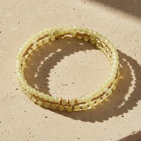 Bracciale/Collana Multi-Stile Luce Dorata