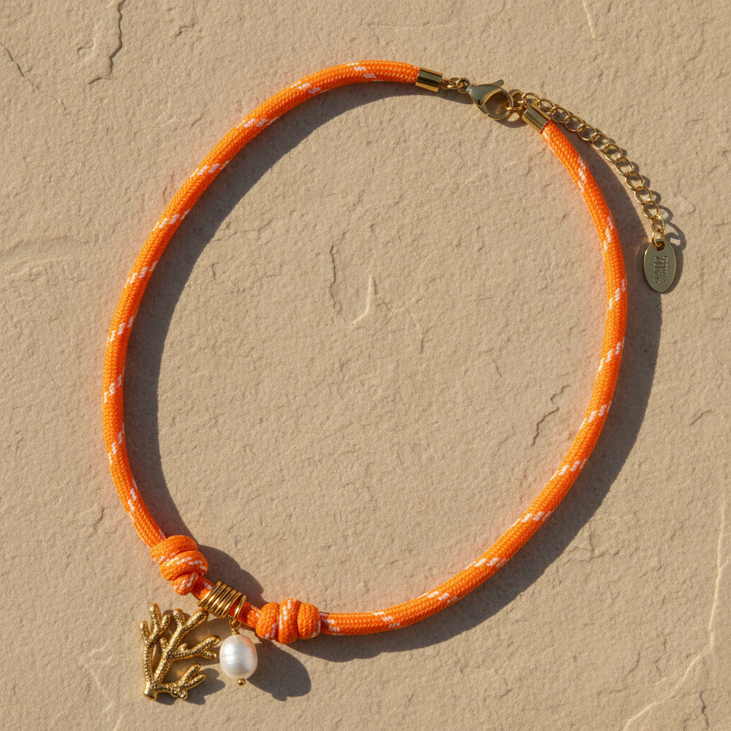 Collana con ciondolo barriera corallina