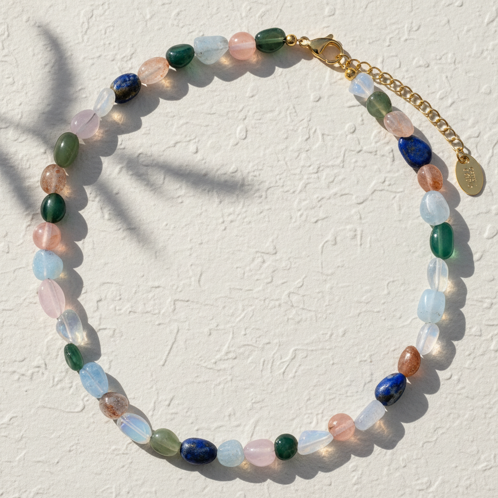 Collana con pietra Mystic Glow