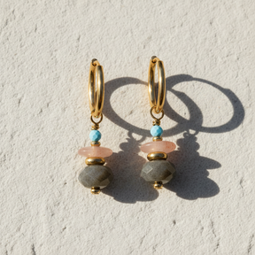 Orecchini Aurora Labradorite