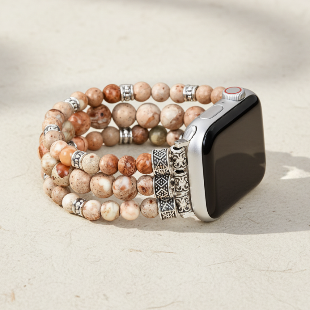 Cinturino Imperial Earth Jasper Apple Watch