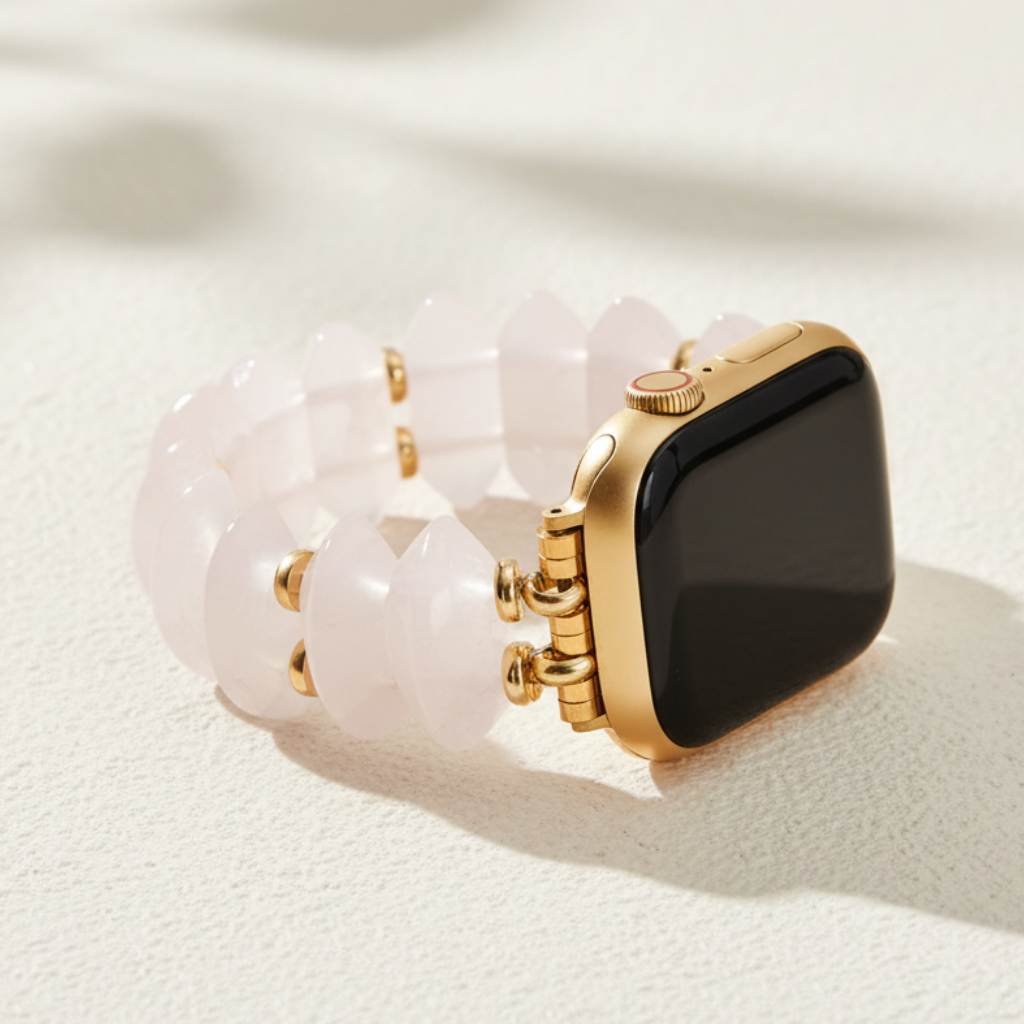 Cinturino elastico in quarzo Loving per Apple Watch