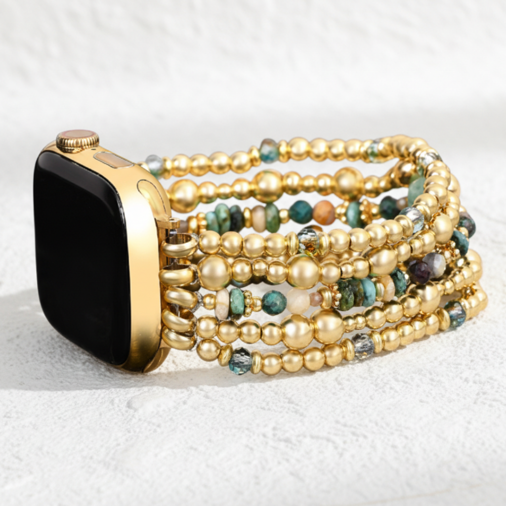 Cinturino elastico Golden Oasis per Apple Watch