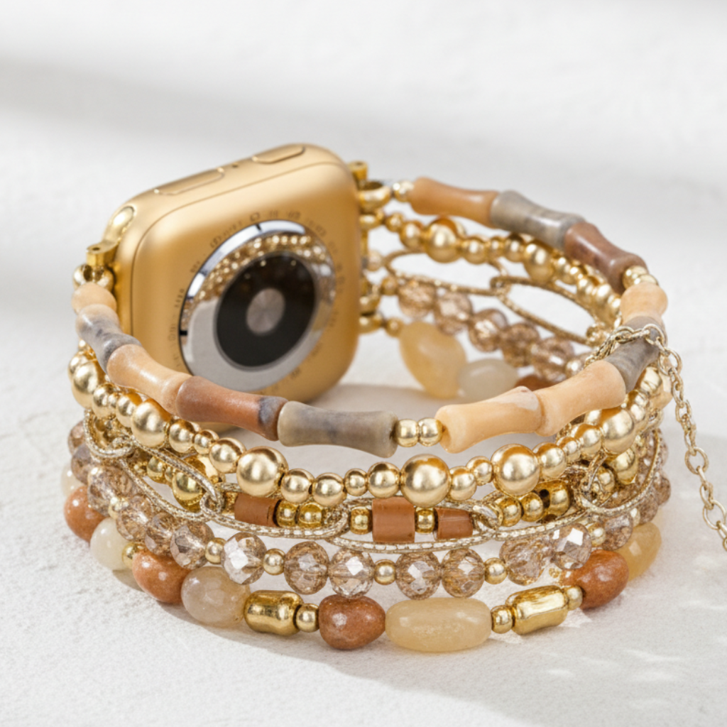 Cinturino per Apple Watch elasticizzato Tramonto del Sahara