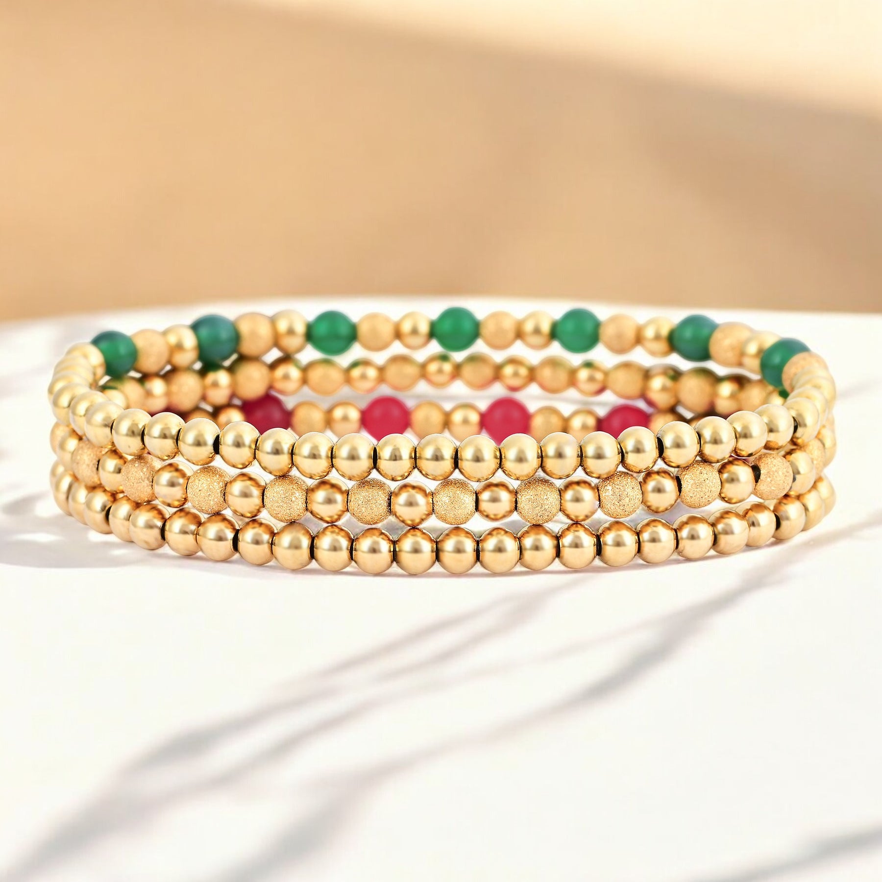 Set Bracciali Eleganza Festiva di Natale