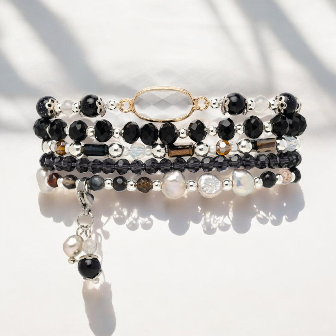 Cinturino Apple Watch elasticizzato Ethereal Frost