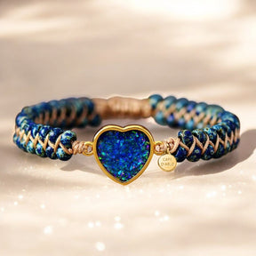 Braccialetto Cuore di Opale Amicizia Eterna