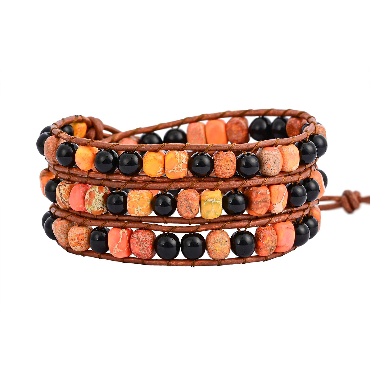 Bracciale avvolgente in agata spettrale