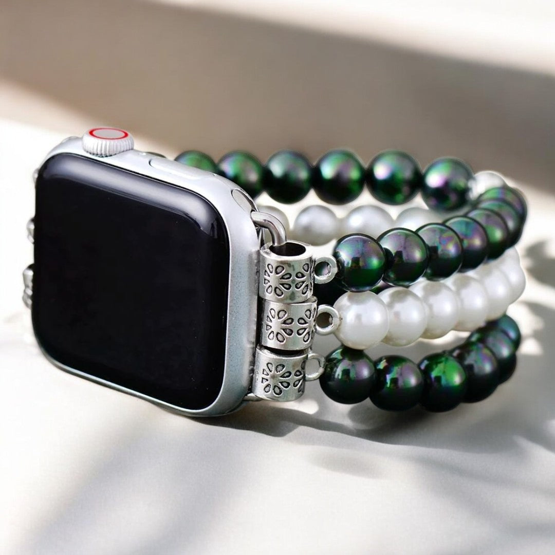 Cinturino Galaxy Pearl Stretch per Apple Watch