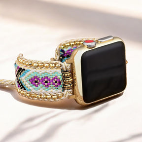 Cinturino Golden Flower per Apple Watch