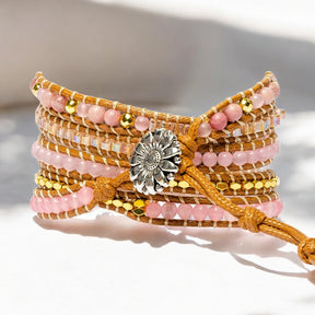 Cinturino Apple Watch in Quarzo Rosa Dorato