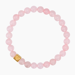 Bracciale con Perline d'Oro dell'Amore di San Valentino