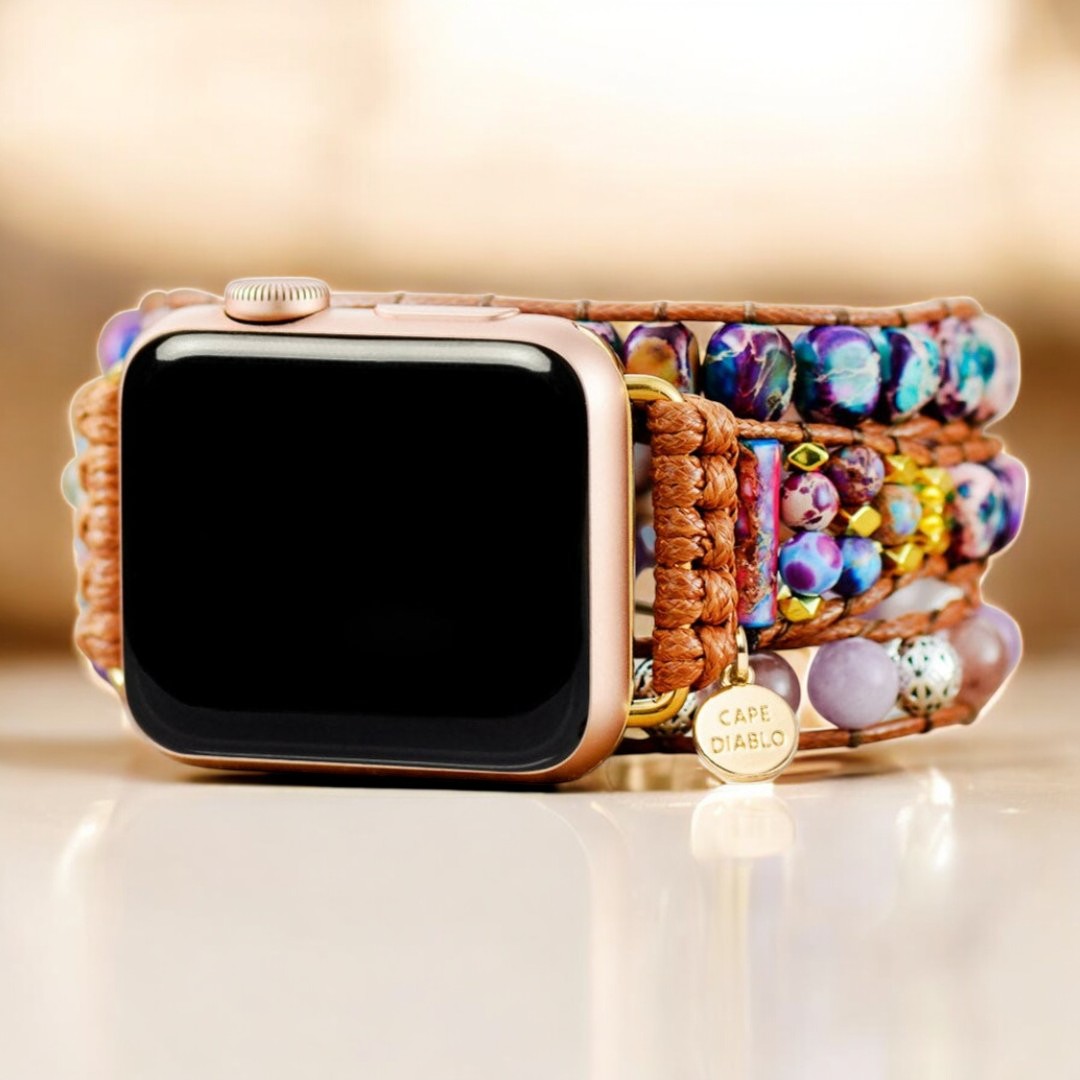 Grazioso cinturino Apple Watch Jasper viola