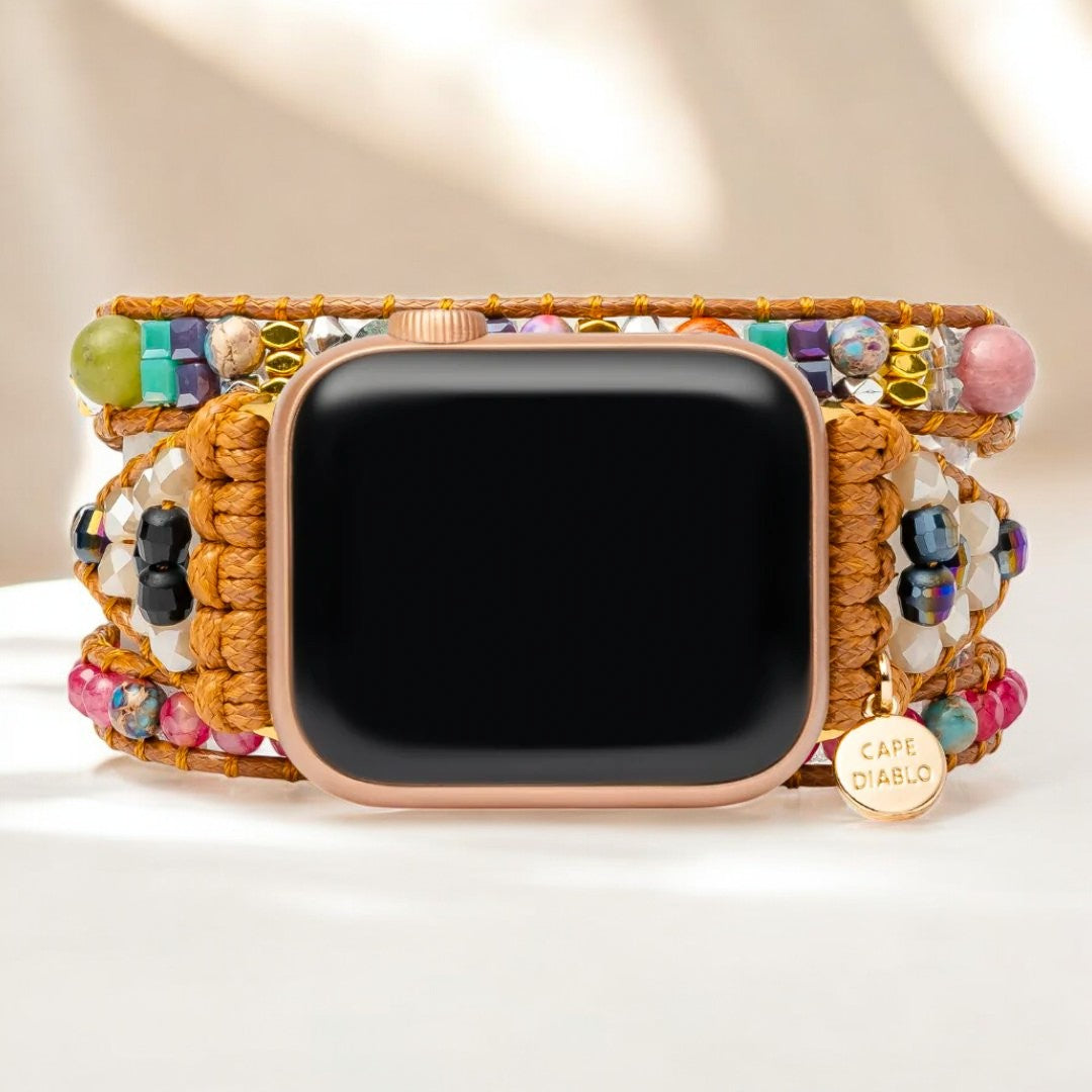 Cinturino Apple Watch Protezione in Ametista Guaritrice