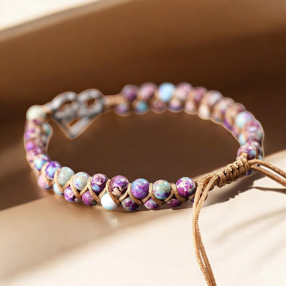 Bracciale curativo con fascino del battito cardiaco