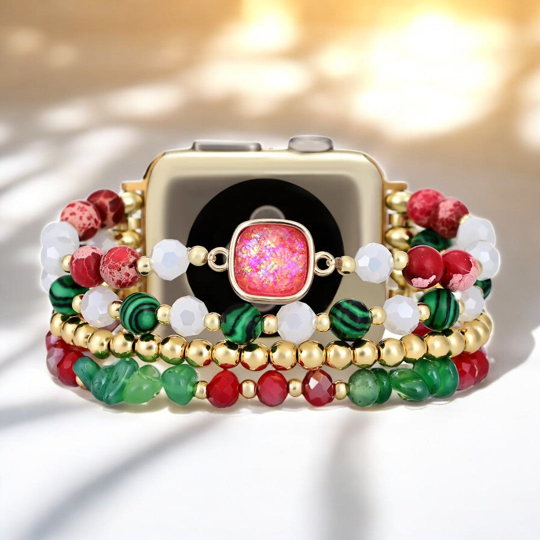 Cinturino Elasticizzato Holiday Gem per Apple Watch