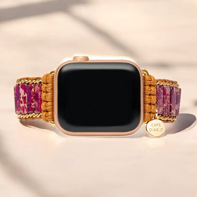 Cinturino Apple Watch in Jasper Imperiale Intenso