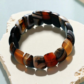 Bracciale Grosso in Onice Guaritore