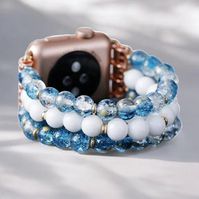 Cinturino per orologio Crystal Jade Frost Stretch