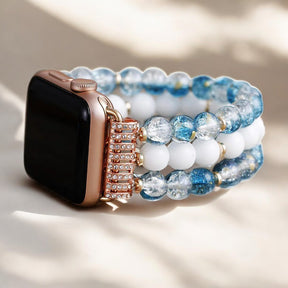 Cinturino per orologio Crystal Jade Frost Stretch