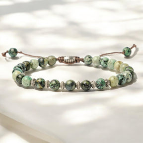 Bracciale Ragnar da uomo in turchese africano