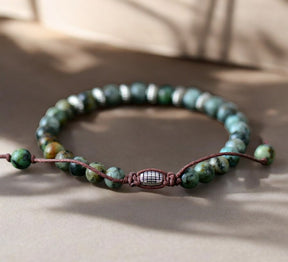 Bracciale Ragnar da uomo in turchese africano