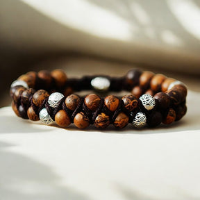 Bracciale Vintage da Uomo in Giada