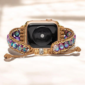 Cinturino Apple Watch in Giada Moonlight