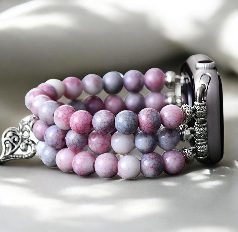 Cinturino Apple Watch Pastel Love Stretch
