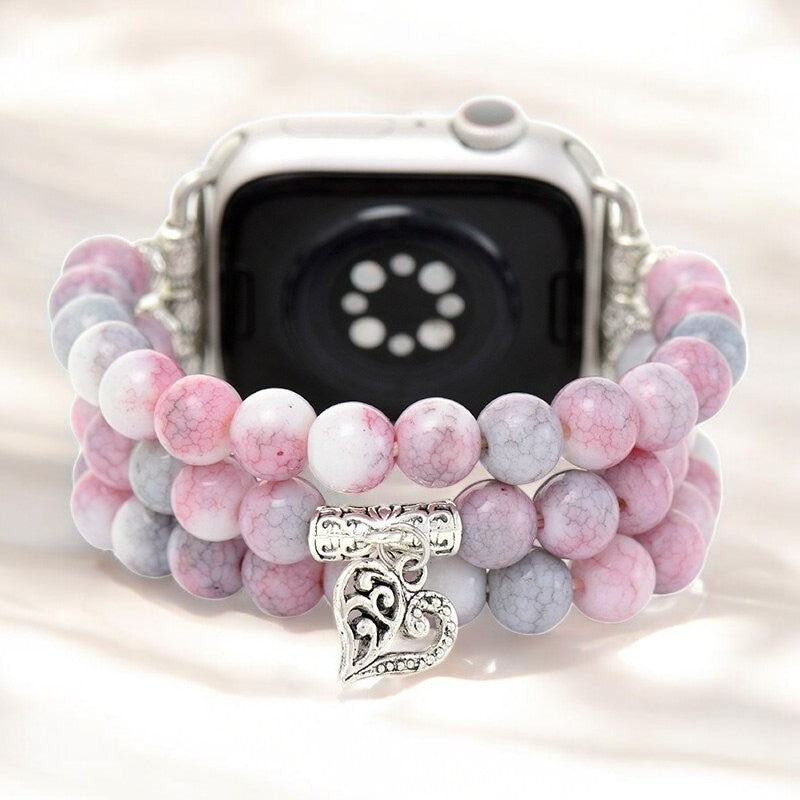 Cinturino Apple Watch Pastel Love Stretch