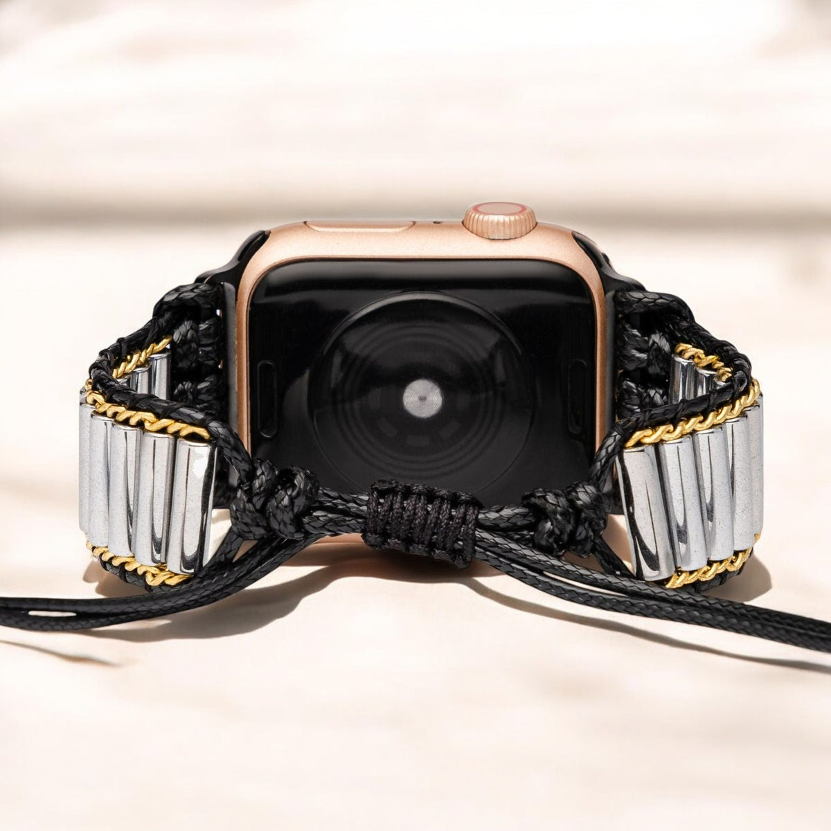 Cinturino per Apple Watch punk boho metallico