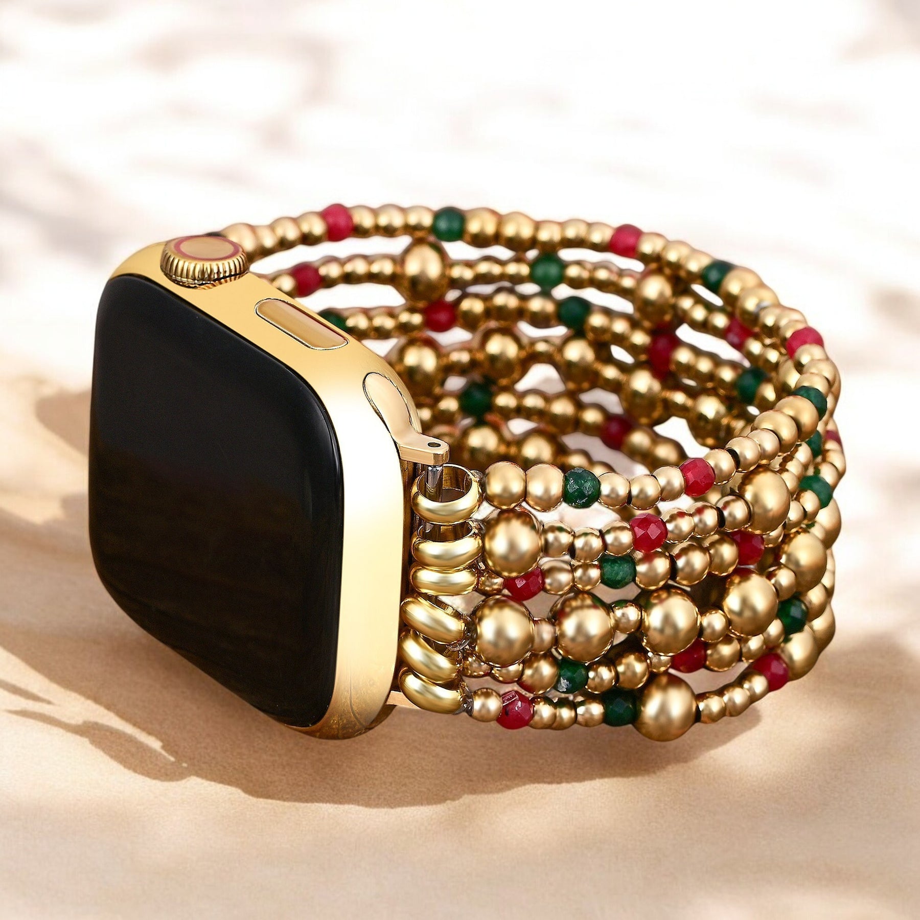 Cinturino Apple Watch Christmas Gold Magic