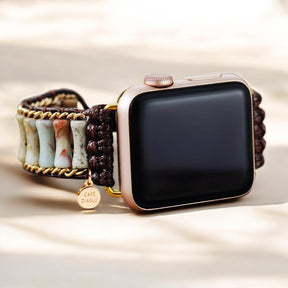 Cinturino Apple Watch in Jasper Imperiale Raffinato