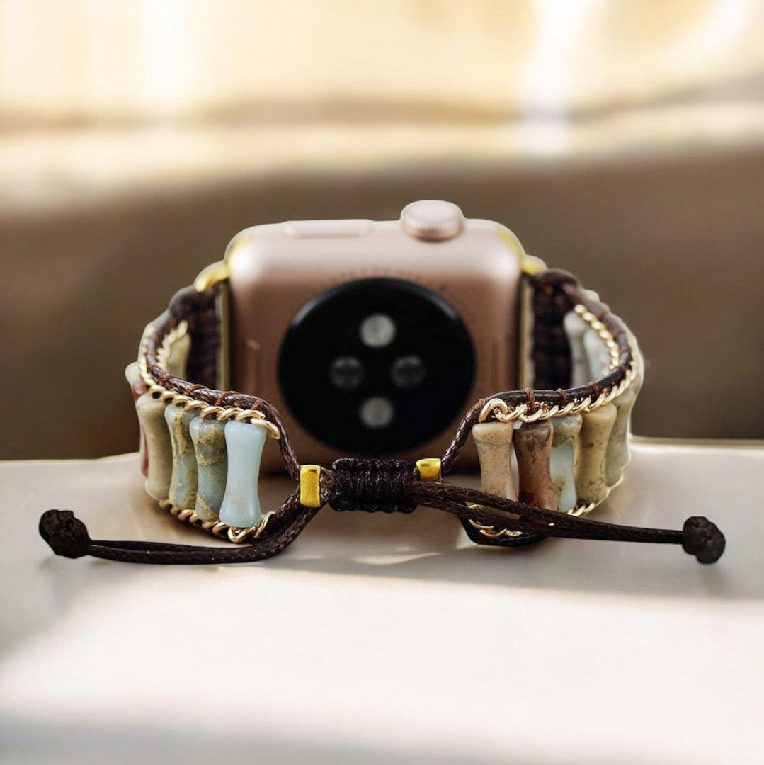 Cinturino Apple Watch in Jasper Imperiale Raffinato
