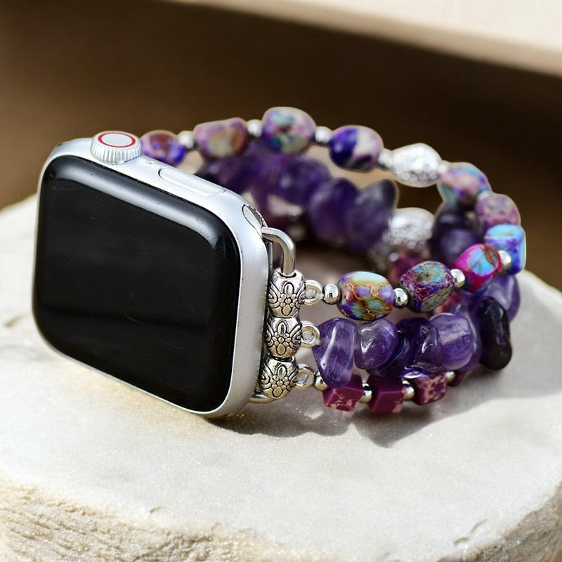 Cinturino Royal Amethyst Stretch per Apple Watch