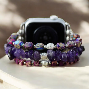Cinturino Royal Amethyst Stretch per Apple Watch
