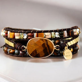 Bracciale spirituale occhio di tigre