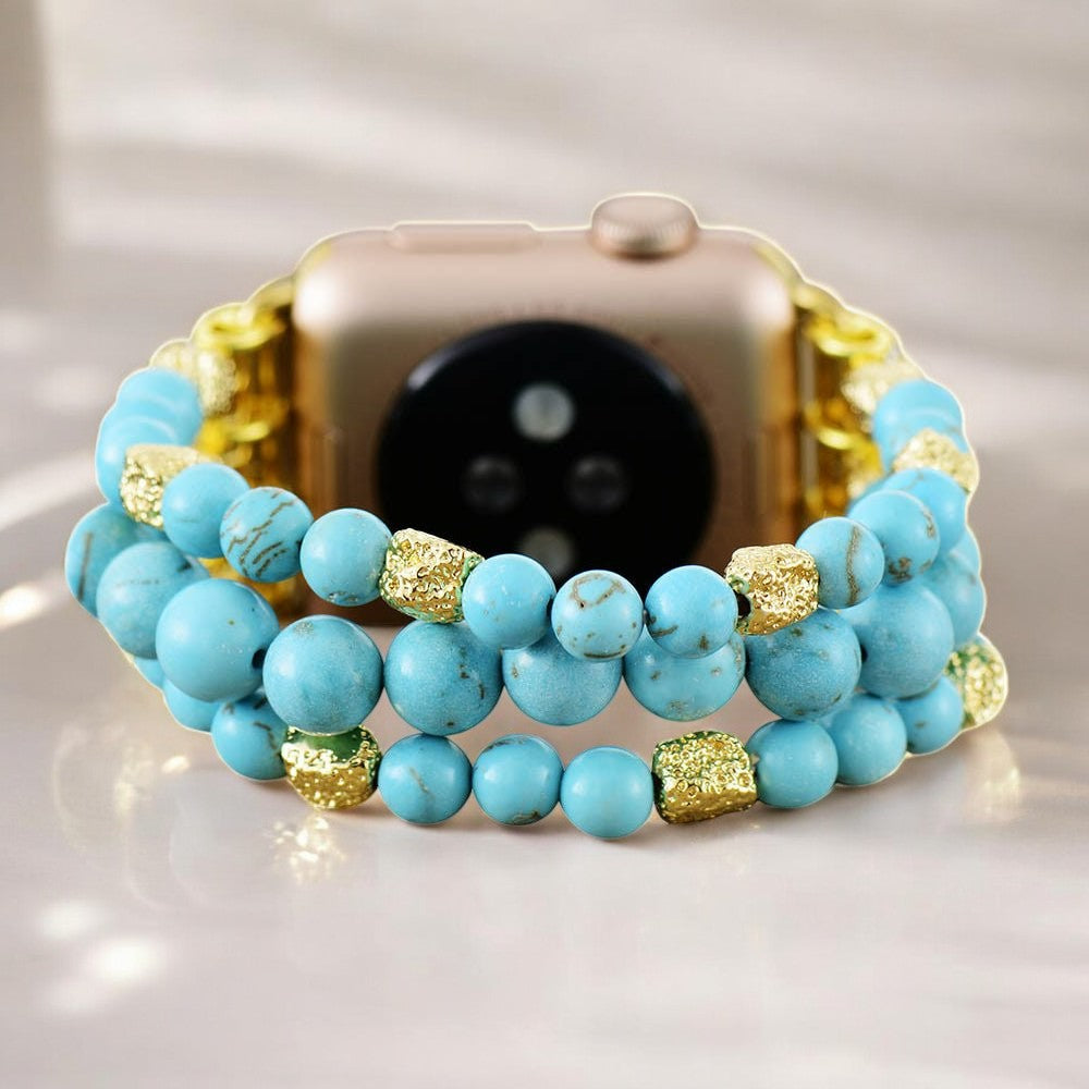 Cinturino Apple Watch Elasticizzato Sogno Turchese