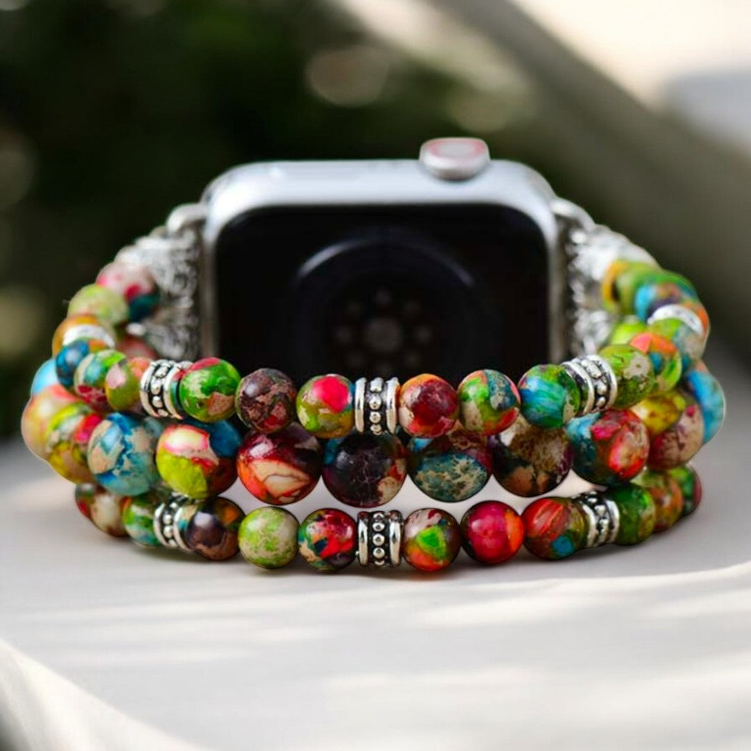 Cinturino elasticizzato Vineyard Jasper per Apple Watch