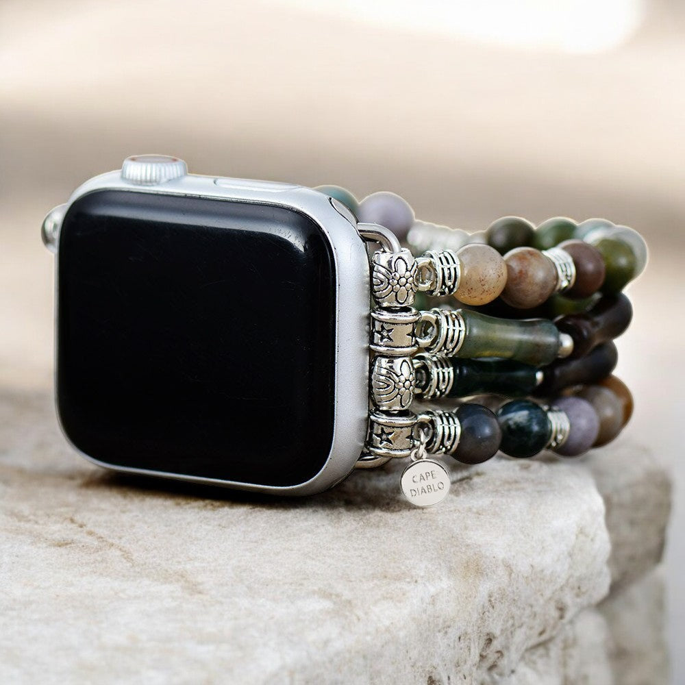 Cinturino Vintage Agate Elasticizzato per Apple Watch